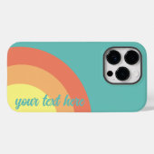Telefonzelle Regenbogen Ziel Regenbogen Sommerpfir Case-Mate iPhone Hülle (Rückseite (Horizontal))