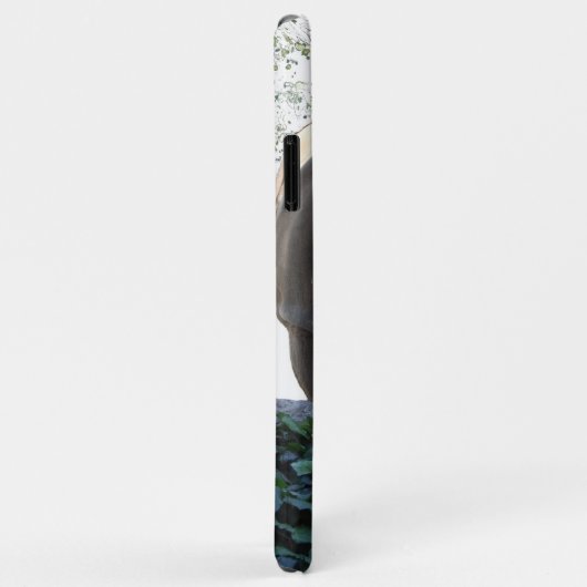 Telefonzelle _ Rhinoceros Case-Mate iPhone Hülle (Hinten/Rechts)