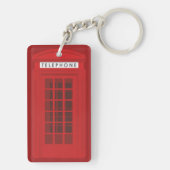 Telefonzelle Schlüsselanhänger (Rückseite)