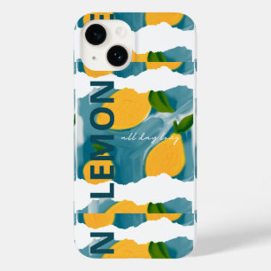 Telefonzelle - Sommer inspiriert - Zitrone Case-Mate iPhone 14 Hülle