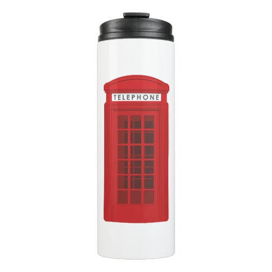 Telefonzelle Thermosbecher (Vorderseite)