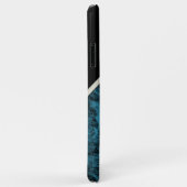 Telefonzelle "Wood Turquoise" Case-Mate iPhone Hülle (Hinten/Rechts)