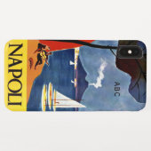 Telefonzellen Napoli (Neapel), kundenspezifisch Case-Mate iPhone Hülle (Rückseite (Horizontal))