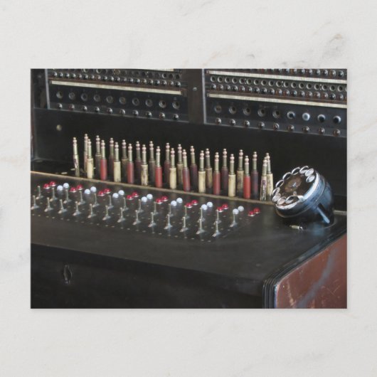 Telefonzentrale Postkarte (Vorderseite)