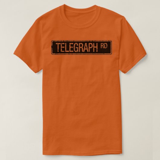 Telegrafenschablone T-Shirt (Design vorne)