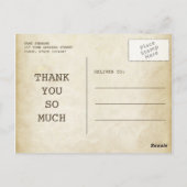 Telegram Vielen Dank für Ihre Karten für Ihre Hoch (Rückseite)