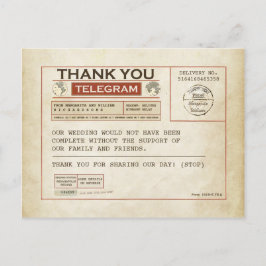 Telegram Vielen Dank für Ihre Karten für Ihre Hoch