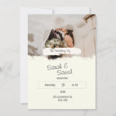 Telegramm "Dream Wedding" Einladung (Vorderseite)