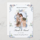 Telegramm "Dream Wedding" Einladung (Vorne/Hinten)