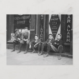 Telegrammboten, 1910 postkarte