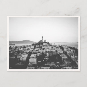 Telegraph Hill San Francisco Coit Tower Postkarte