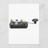 TelegraphKey082609 Postkarte (Vorderseite)