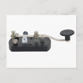 TelegraphKey082609 Postkarte (Vorderseite)