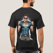 Telekinetic Superhero T - Shirt Design (Rückseite)