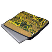 Telekommunikation auf Computerplätzen,abstrakt,a Laptopschutzhülle (Vorne Knopf)