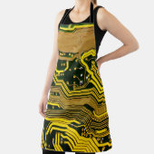 Telekommunikation auf Computerplätzen,abstrakt,a Schürze (InSitu)