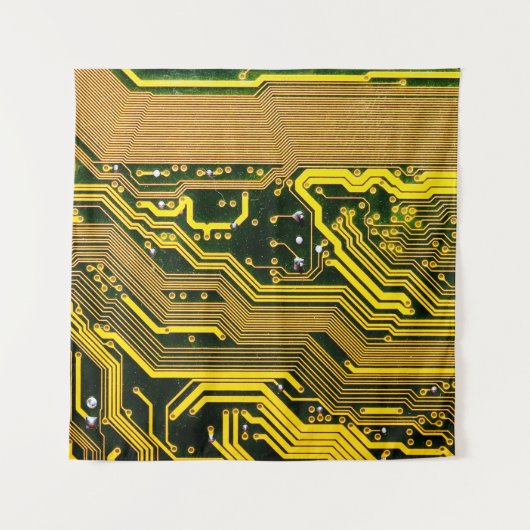 Telekommunikation auf Computerplätzen,abstrakt,a Wandteppich (Vorderseite)