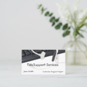 Telekommunikations-Visitenkarte Visitenkarte (Stehend Vorderseite)