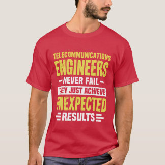 Telekommunikationsingenieur Ingenieurwesen Lustige T-Shirt