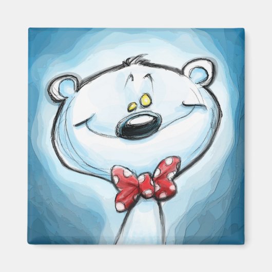 Telemahos, der Eisbärenmagnet Magnet (Vorne)