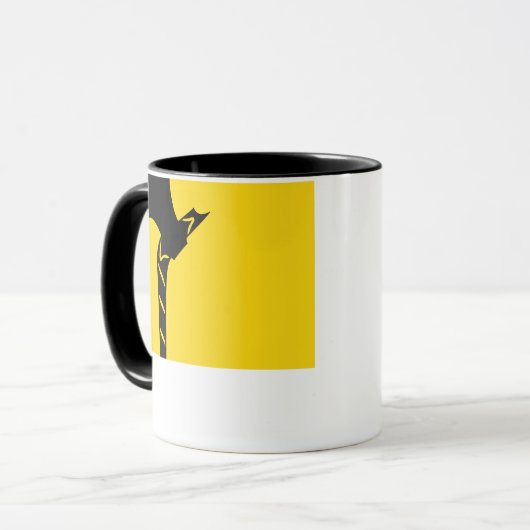 Telemark Flagge Tasse (Vorderseite Links)