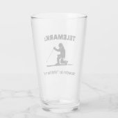 Telemark: Norwegisch für "Wait For Me" Glas (Rückseite)