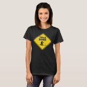 Telemark Skigebiet Schild T-Shirt (Vorne ganz)