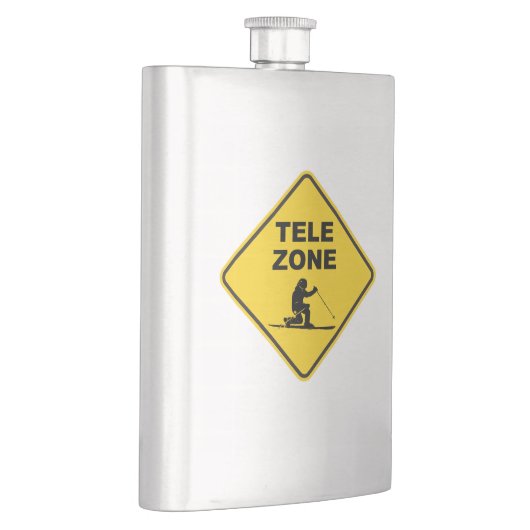 Telemark Skigebiet Unterschrift Flachmann (Rechts)