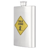 Telemark Skigebiet Unterschrift Flachmann (Links)