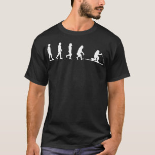 Telemark Skiing Evolution T-Shirt