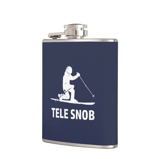 Telemark Skiing Snob Flachmann (Links)