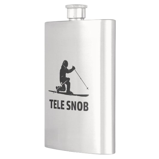 Telemark Skiing Snob Flachmann (Links)