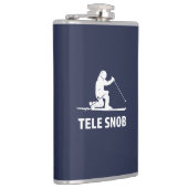 Telemark Skiing Snob Flachmann (Rechts)