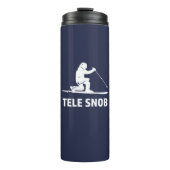 Telemark Skiing Snob Thermosbecher (Vorderseite)