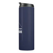 Telemark Skiing Snob Thermosbecher (Nach rechts gedreht)