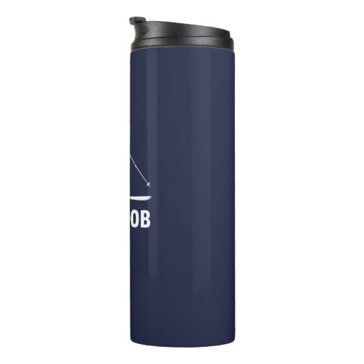 Telemark Skiing Snob Thermosbecher (Nach rechts gedreht)