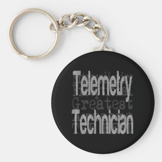 Telemetry Technician Extraordinaire Schlüsselanhänger (Vorne)