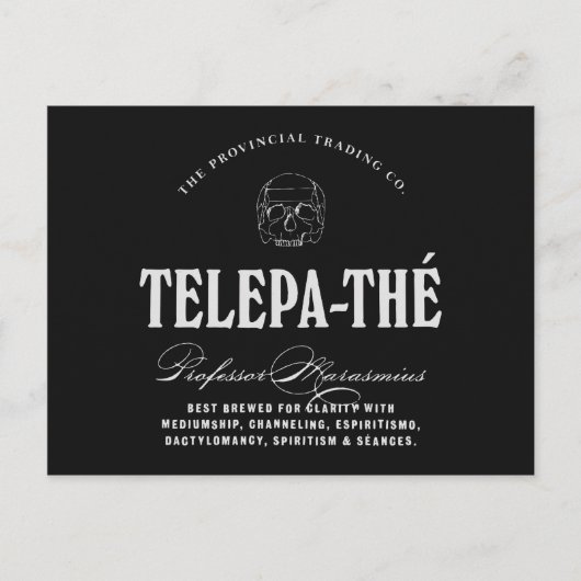TELEPA-THÉ - Postkarte (Vorderseite)