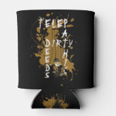 Telepathische Dirty Deeds Rock and Roll Mind Games Dosenkühler (Rückseite)