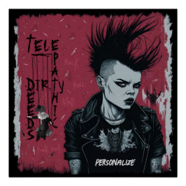 Telepathische dreckige Taten Got sie Cool aussehen Poster