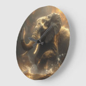 TELEPHANTASTIC GROßE WANDUHR (Winkel)