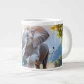 TELEPHANTASTIC - Jumbo-Tasse (Vorderseite Rechts)