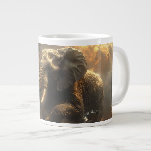 TELEPHANTASTIC Jumbo-Tasse (Vorderseite Rechts)