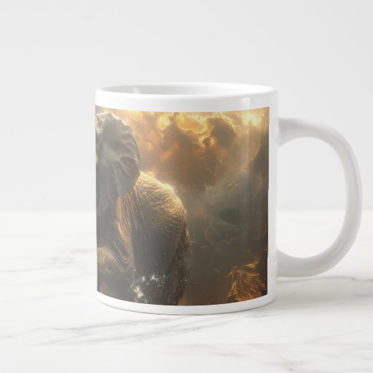 TELEPHANTASTIC Jumbo-Tasse (Rechts)