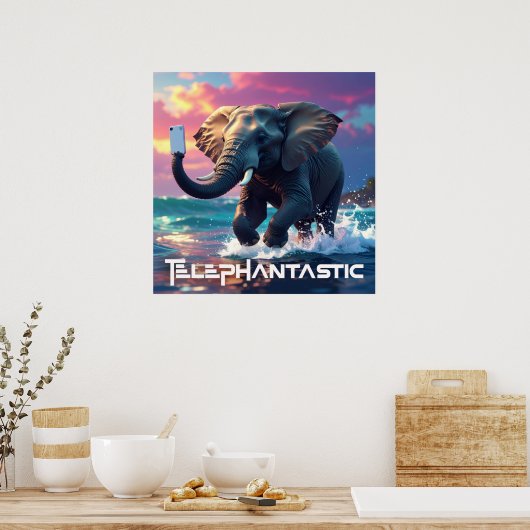TELEPHANTASTIC POSTER (Küche)