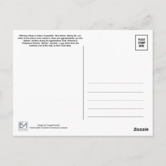 Telephone Pioneers Shelter Appalachian Trail Postkarte