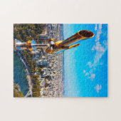 Telescope Eiffel Tower Paris. Puzzle (Horizontal)