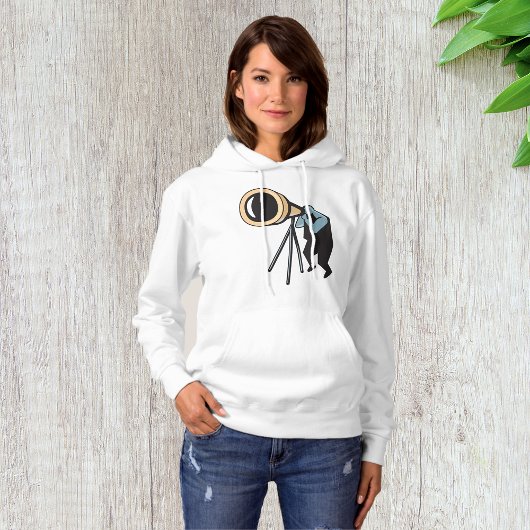 Telescope Womens Hoodie