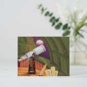 Teleskop-Beobachtungsstelle Postkarte (Stehend Vorderseite)