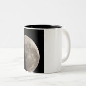 Teleskop-Mond Zweifarbige Tasse (VorderseiteRechts)